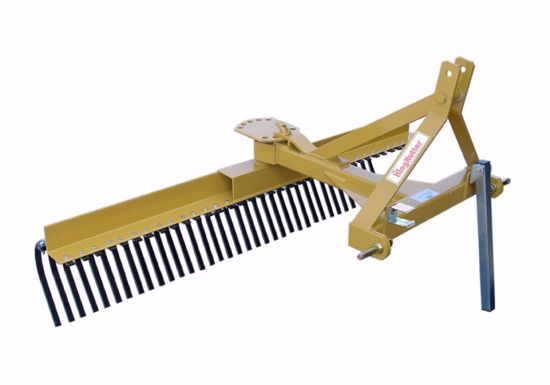 6 Ft Yard Rake Square Tube