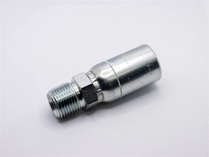603V (06U-106) * HOSE END 3/8 MALE PIPE SOLID FOR 3/8 THIN