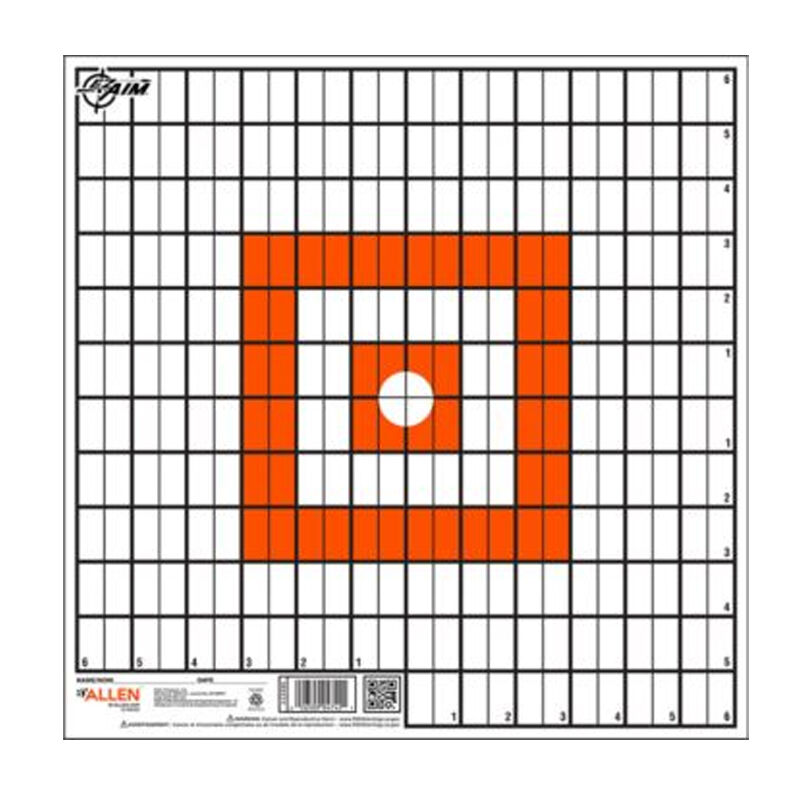 EZ Aim Paper Grid Target