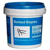 Double Barbed fence Staple 8lb