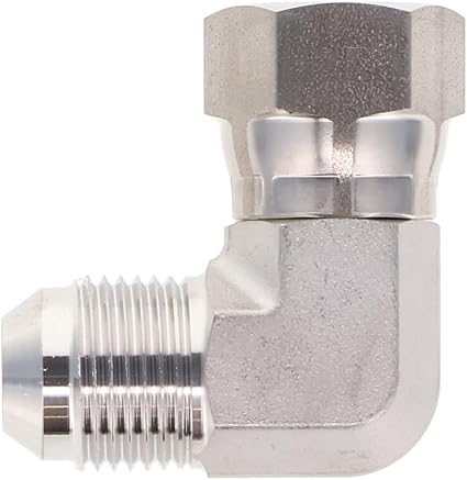 6160V (06U-666) * HOSE END 9/16 FEMALE JIC 90 FOR 3/8 THIN