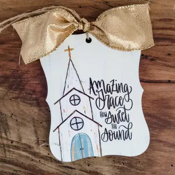 Christmas Ornament - Amazing Grace Ornament
