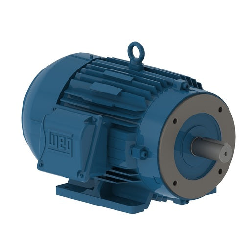 WEG Three Phase Farm Duty Motor TEFC - Rigid Base - High Torque