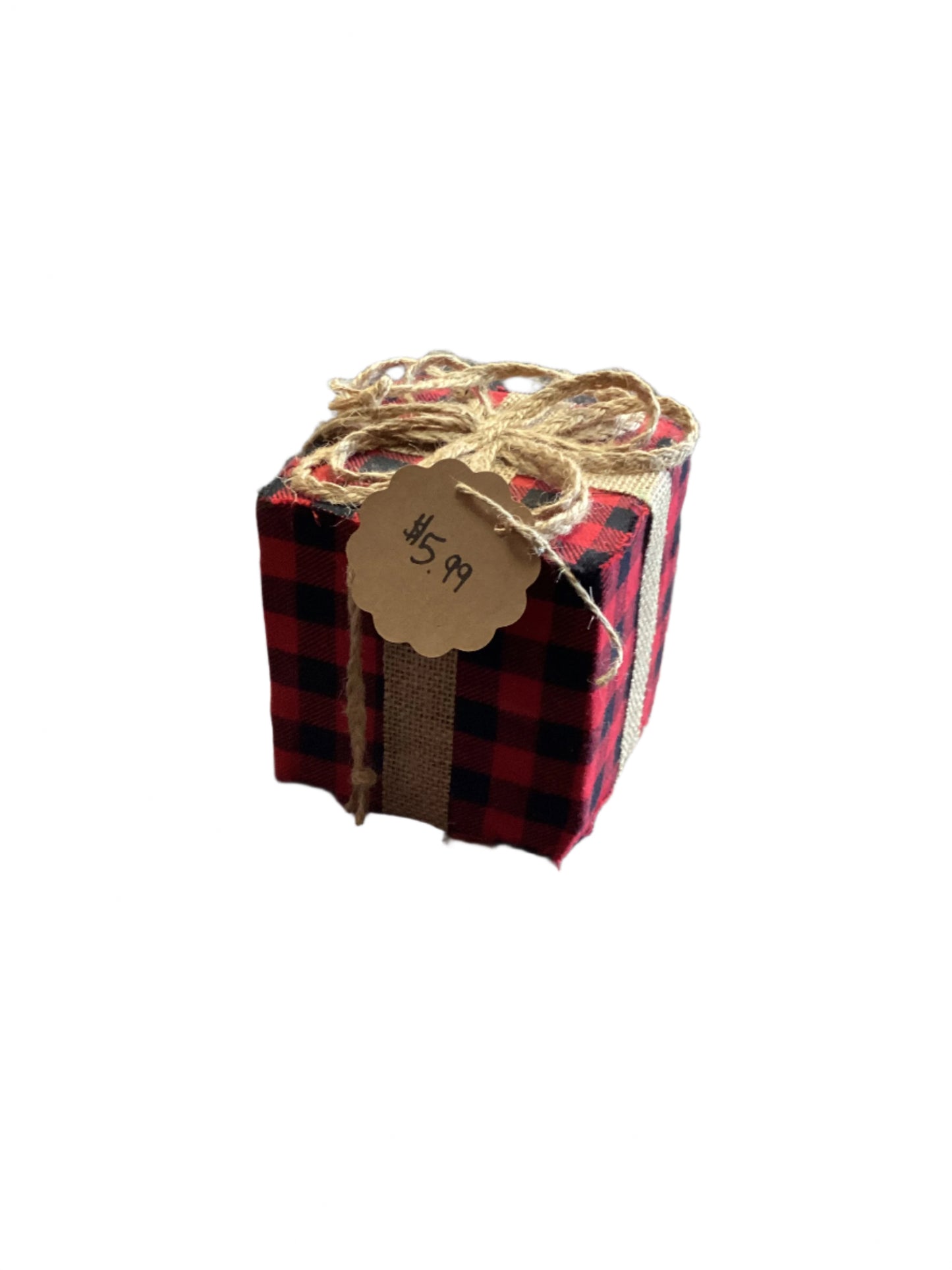 Plaid Gift Box
