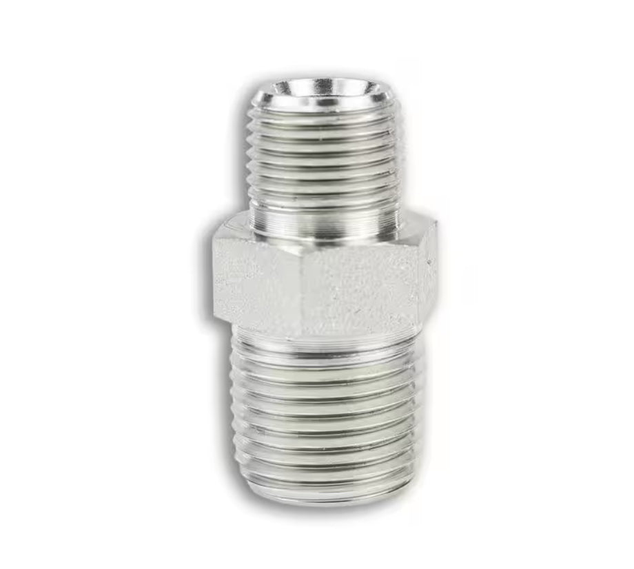 5404-08-06 BAUM/0101-08-06 * NIPPLE 1/2M3/8M PIPE SOLID