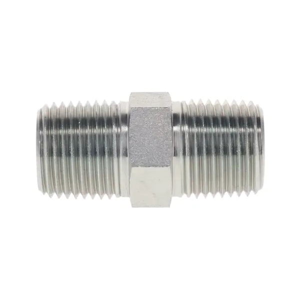 5404-06-04 BAUM/0101-06-04 * NIPPLE 3/8M1/4M PIPE SOLID