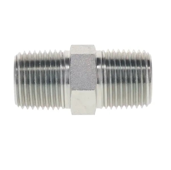 5404-04-02 BAUM/0101-04-02 * NIPPLE 1/4M1/8M PIPE SOLID