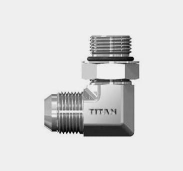 6801-06-06 BAUM/2503-06-06 * ADAPTER 9/16MJIC9/16ORM90 SOLID