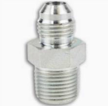 2404-06-06 BAUM/0103-06-06 * ADAPTER 9/16MJIC3/8M PIPE SOLID