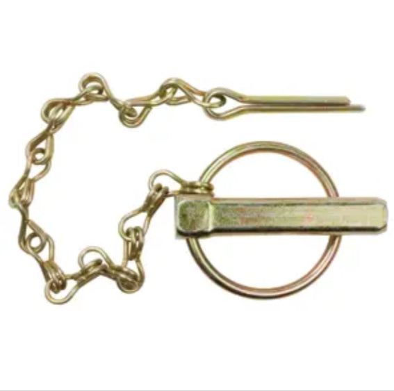 7/16 DIA w/ chain 2’ long (65-107) lynch pin