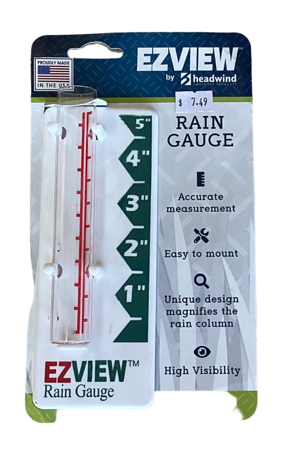 Ez read Rain Gauge