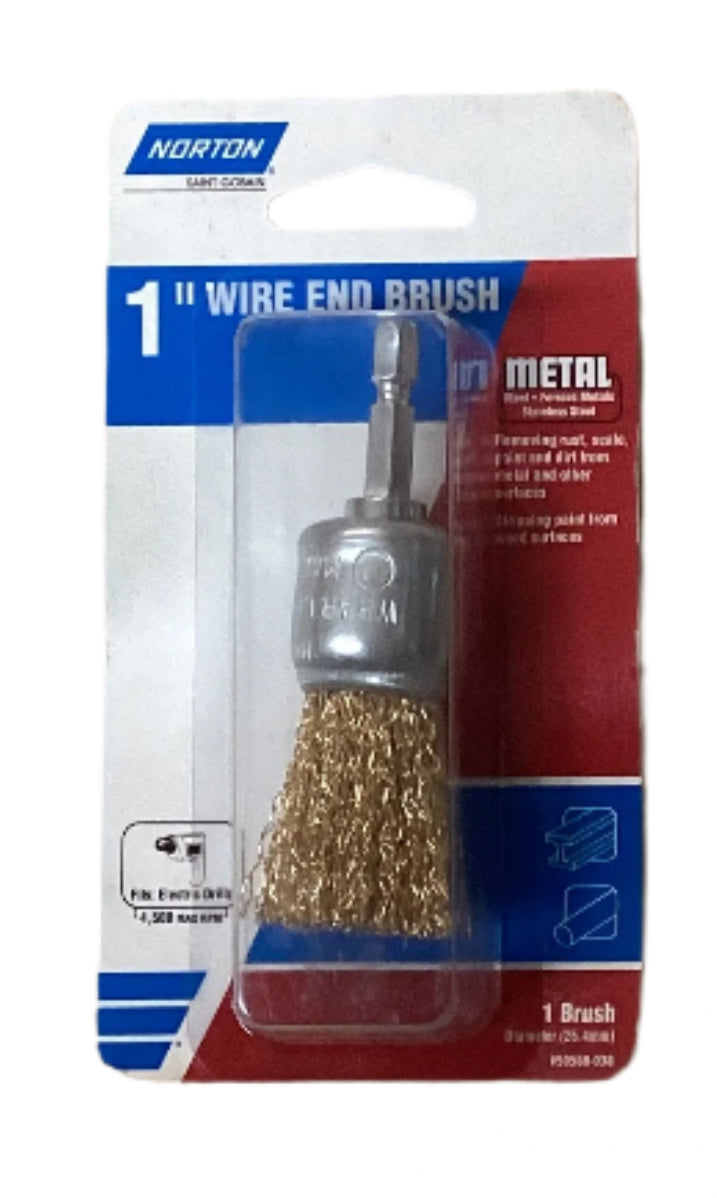 1" Wire End Brush