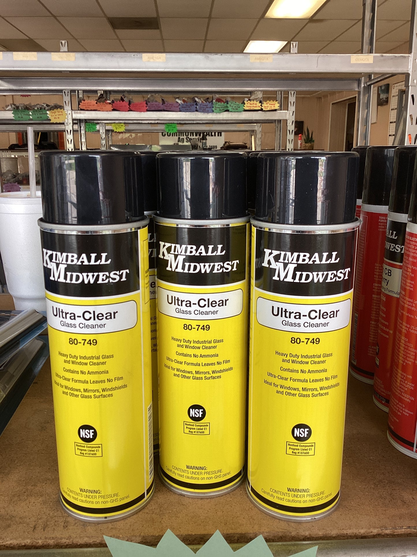 Kimbell Midwest Ultra Clear Glass Cleaner