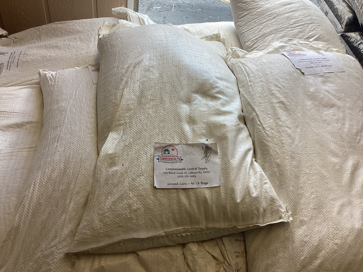 Ground Corn 40lb Bag