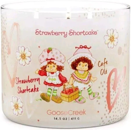 Strawberry Shortcake 3 Wick Candle