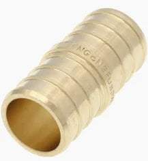 3/4" Pex Coupling Brass