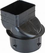 3in x 4in Corrugated Downspout Adapter Fittings