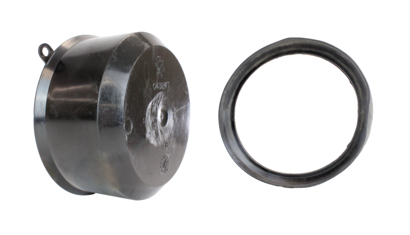 ADS - 4” Dwall End Cap - Water Tight