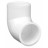 1" PVC 90 Elbow SCH40