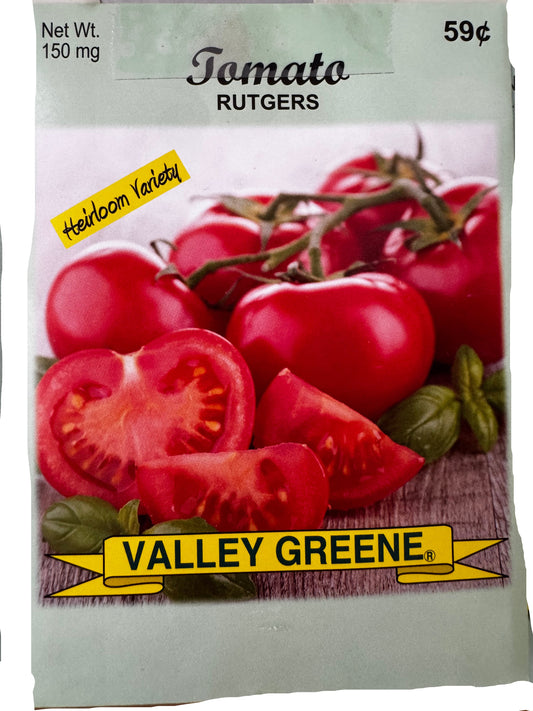 Tomato - Rutgers Seed Packet