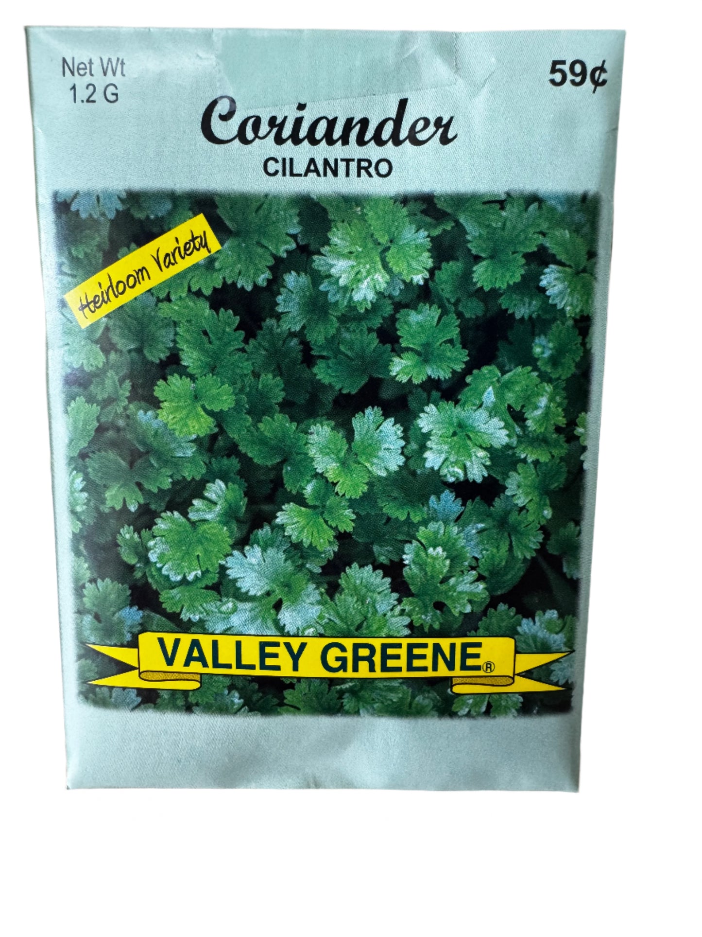 Coriander- Cilantro Seed Packet
