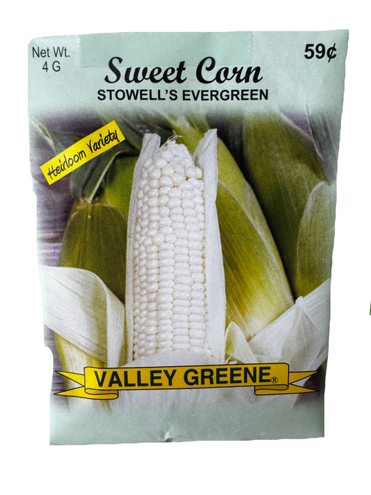 Sweet Corn - Stowells Evergreen Seed Packet