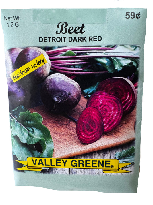 Beet - Detroit Dark Red Seed Packet