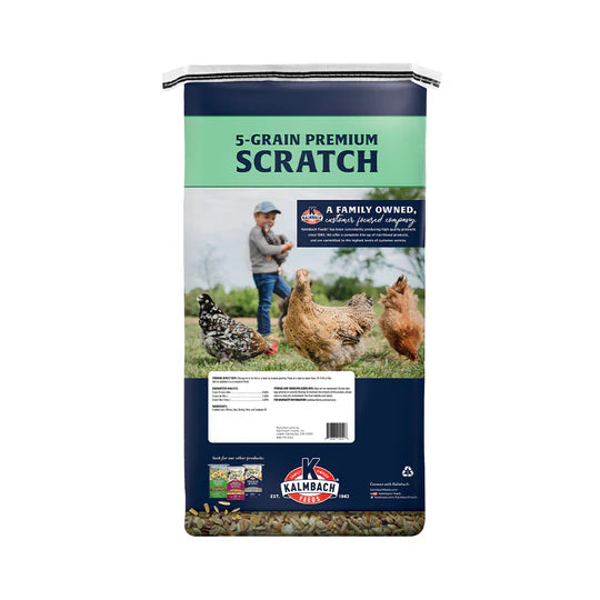 All Natural 5 - Grain Premium Scratch Grain For Chickens