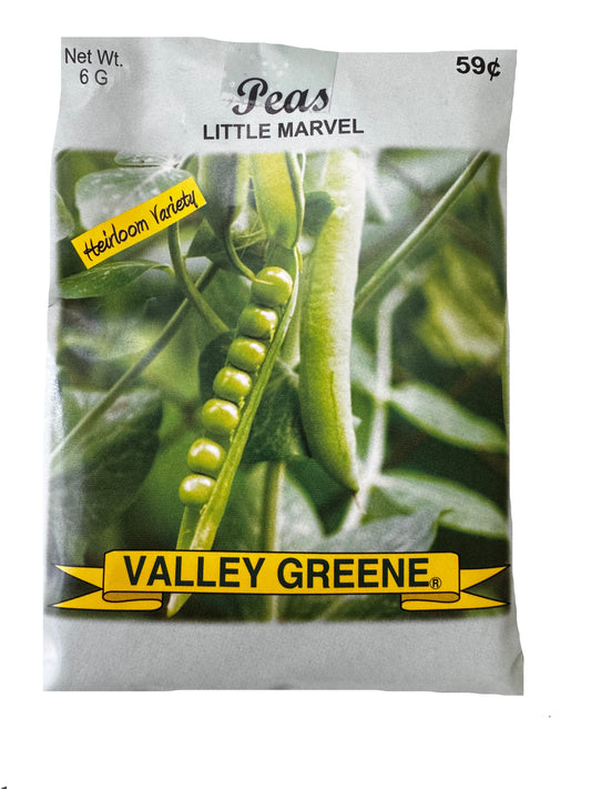 Peas - Little Marvel Seed Packet