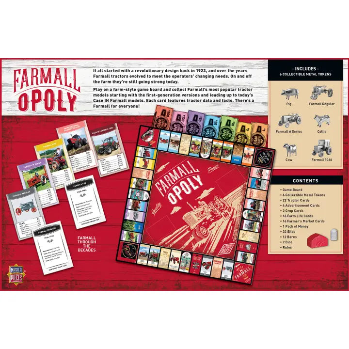 Farmallopoly- Tractor Themed Board Game