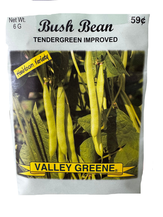 Bush Bean - Tendergreen Improved Seed Packet