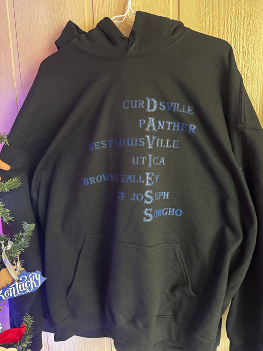 LARGE - Dark Blue Daviess Sweatshirt