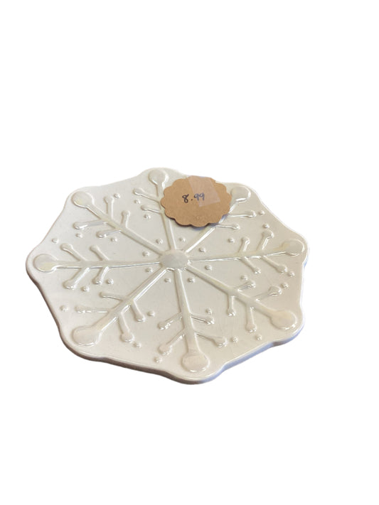 Snowflake Plate