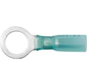16-14 gauge 5/16-3/8 ring (PB-918-38) heat shrink terminal
