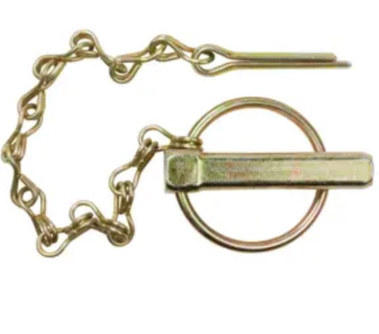 7/16 DIA w/ chain 2-1/4 long (65-108) lynch pin