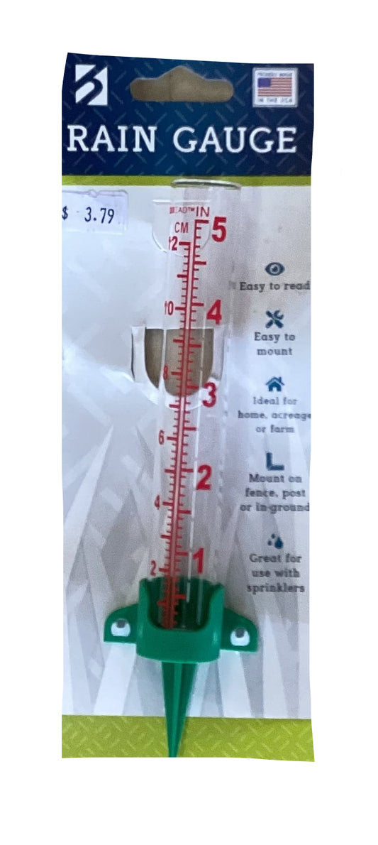 Fence/ post Rain Gauge