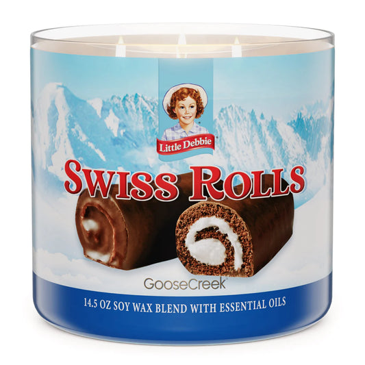 Swiss Rolls Little Debbie 3 Wick Candle