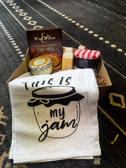 This is my Jam Gift Basket