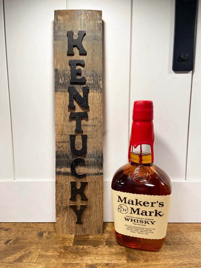 Kentucky Barrel Stave Sign