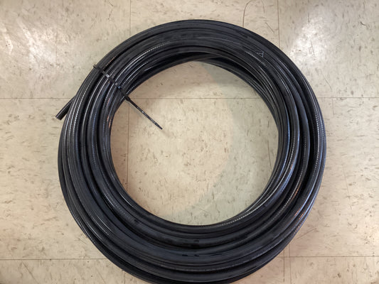1/2 ab tubing black by the foot