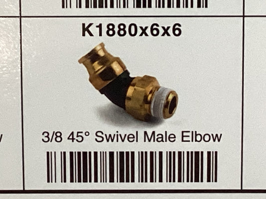 3/8 45 swivel male elbow 3/8