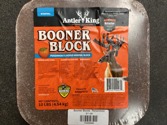 Booner Blocks  Persimmon