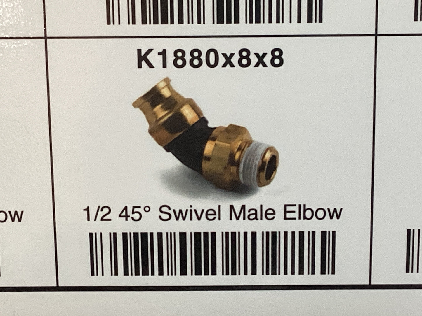 1/2 45 swivel male elbow 1/2