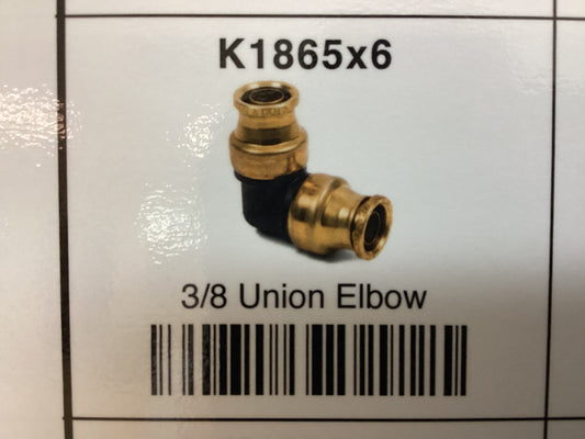 3/8 union elbow