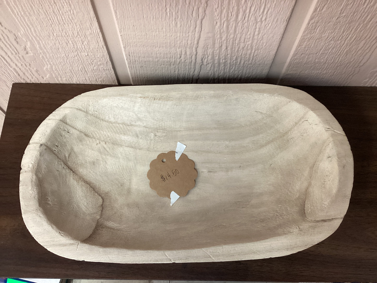 Wooden Dough Bowl