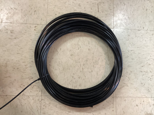 1/4 ab tubing black by the foot