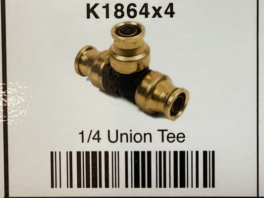 1/4 union tee
