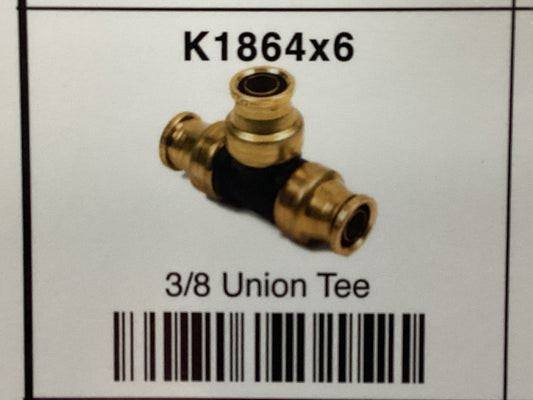 3/8 union tee