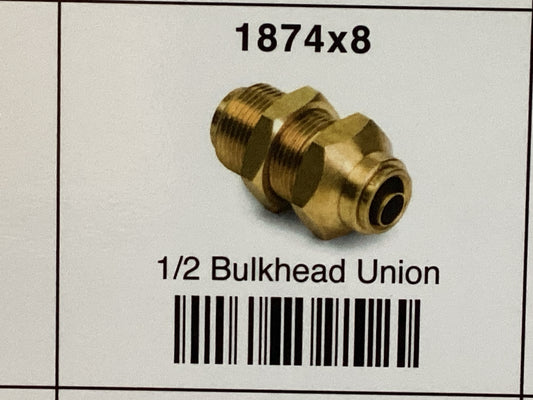1/2 bulkhead union