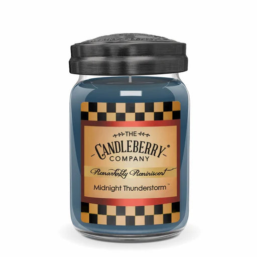 Midnight Thunderstorm - Large Jar Candle